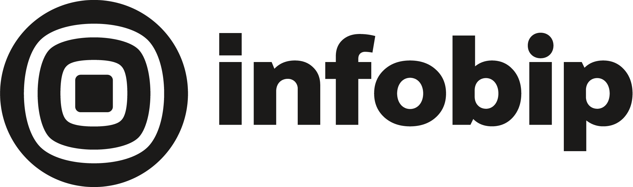 Infobip Logo - Horizontal Black